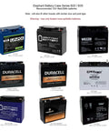 Various sealed non-spillable batteries compatible with Tough As Nails IP68 Waterproof Battery Case For 12V 35Ah Batteries.
