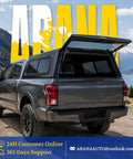 Truck with open canopy showcasing 14 Inch 15lb Gas Struts Set for US General Toolbox Shocks Lt08-05b 2 Pack.