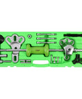 Slide Hammer Puller Set With Dent Puller CV Axle And Bearing Removal Tool Kit Heavy Duty Automotive Hub Gear And Three Jaw Puller Attachments