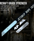 Rope Cutter For Jet Ski Jam Tool 18 Inch PWC Intake Removal With Serrated Blade Heavy Duty Aircraft Aluminum Cutter