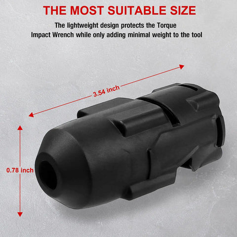 Rugged Protective Boot For M18 FUEL One Half High Torque Impact Wrench 2767-20 And ONEKEY 2863-20 Snug Fit Guard