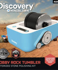 Deluxe Rock Tumbler Kit For Kids And Beginners Turn Rough Rocks Into Shiny Gems With 20 Stones, 4 Grits And Gem Case