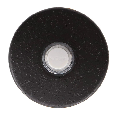 Top view of Oil Rubbed Bronze Builder Chimes Kit with Lighted Stucco Pushbutton for one or two entrances