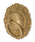 Brilliant Sun Brass Cabinet Pulls Set Of 2 4.5 Inch Wide Architectural Hardware For Modern Interior Design