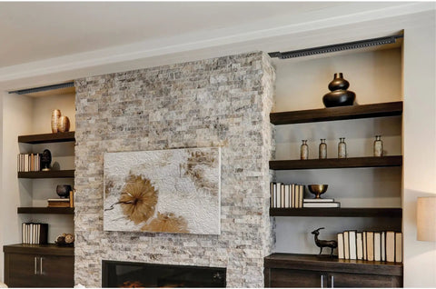 Living room with LED Linear Track Bar in Black, 1 Foot - Simple, Customizable Track Lighting for Home and Commercial Spaces