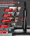 Heavy Duty 1000Lbs Dirt Bike Stand And Powersport Hydraulic Jack For Maintenance, Stable Garage Ready Motorcycle Lift Center Stand With Steel Construction, Built To Last For Dirt Bikes, Street Bikes, And Other Powersport Machines