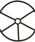 2 Inch Diverter Gasket Replacement For Pool And Spa Multiport Valve Easy Install Fits HiFlow Top And Side Mount Valves Also Compatible With Clamp On Top Mount Valves White, black rubber gasket