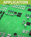 Close-up of a circuit board using the 360 Piece Fast Blow Glass Fuse Kit for Cars and Home, featuring components and fuses.