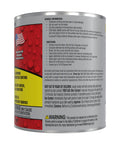 Liquid Rubber Sealant Coating For Waterproof Flexible Breathable Protection With UV Resistance Built To Last For Roof Repairs Basements RVs Campers Trailers Marine EPDM And Masonry Surfaces Clear Finish 16 Oz can label