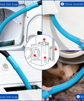 Dryer Vent Cleaner Kit With Universal Vacuum Hose Attachment 31 Inch Long Half Inch Diameter 4 In 1 Lint Remover Brush