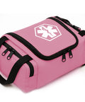 Compact Empty First Responder Gear Bag For EMS And EMTs Pink 10.5 By 5 By 8 Inches Large Main Compartment With Divider