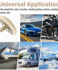 Universal application of 50 Set Car Roof Headliner Repair Kit With 202 Pcs Auto Roof Snap Rivets Retainers for various vehicles