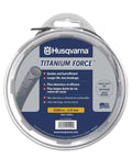 Titanium Force 0.095 Inch 140 Foot Trimmer Line For Weed Eater Professional Grade Copolymer Spool With Cutter Durable