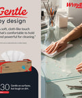 L30 Heavy Duty Cleaning Cloths Wipes With Cloth Like Soft Feel And Tough On Grime Absorbency White Pop Up Box 720 Sheets