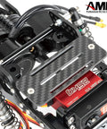 Carbon Fiber Battery Tray For One Tenth SCX10 RC Crawler Cheater Rigs With ESC Receiver Mount LCG Low Center Of Gravity Design Durable