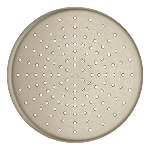Tempesta 210 Showerhead With DreamSpray Balanced Water Flow SpeedClean Anti Lime Nozzles StarLight Finish EcoJoy Water Saving Tech