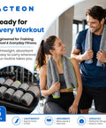 Level Up Your Grind With These 5 Pack Microfiber Gym Towels Quick Dry Silver Ion Odor Free Sweat Towel displayed on fitness enthusiasts.
