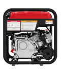 4500 Watt Portable Generator With Carbon Monoxide Alarm And Inverter Technology, side view highlighting engine details.