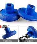 Pro Grade Diamond Trimming Wheel Set For Marble And Quartz Grooving On Angle Grinder Dual Cylindrical Grinding Wheels 74mm Tall