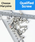 1/4-20 stainless steel hardware kit with bolts and screws