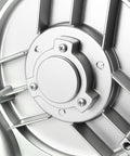 Close-up of the durable housing of the 2HP Regenerative Blower And Vacuum Pump 150 CFM 110-120V Industrial Air Workhorse.