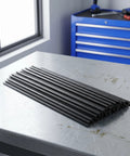 50 Pack Plastic Welding Rods 20cm Black PP Welding Sticks For Auto Body Bumper Scratch And Crack Repair Kit Quick Weld