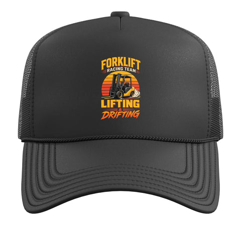 Funny Forklift Operator Hat For Warehouse Crew With Adjustable Mesh Back Black Trucker Cap One Size Fits Most Perfect Gift
