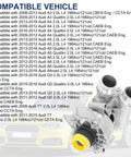Beefed Up Aluminum Electric Water Pump For 2.0T Audi VW Engines 2008 To 2016 Fits A3 A4 A5 A6 Q3 Q5 TT Jetta Golf GTI Tiguan Eos Beetle CC 2.0L