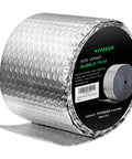 Double Bubble Foil Insulation Roll 6 Inch By 25 Feet Reflective HVAC Duct Wrap Weatherproof Thermal Insulation for pipes