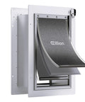 Top Shelf Medium Size Dog Door For Wall With 3 Flap Insulated Panel And Telescoping Tunnel Heck Yeah Slick All Steel Build.