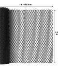 Roll Mesh Fence Netting For Outdoors 16.4 Ft Long By 15.7 In Wide Black Plastic Barrier Cuttable Pet Fence product image