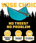 Portable Hammock Stand Hang Anywhere 106 By 42 Inches With 440 Pound Capacity Collapsible And Lightweight For Camping And Outdoor Lounging Perfect For Backyard Beach Or Campgrounds With Quick Assembly And Stable Frame displayed with benefits