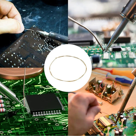 Extra Easy Silver Solder Wire For Jewelry Repair Kit With 1mm Medium Density Welding Wire Tools used in circuit board soldering