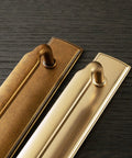 Two Pack Antique Brass Cabinet Pulls With Backplates Vintage Drawer Handles With Spacer Zinc Alloy Hardware For Kitchen Cabinets Easy