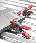 Heavy Duty 1 Inch Steel Spring Clamp Single Pack With Non Marking PVC Tips clamping metal sheets