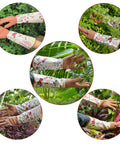 Leather Rose Gardening Gloves Thorn Proof Pruning Gloves With Puncture Resistant Long Sleeve Cuff for handling plants