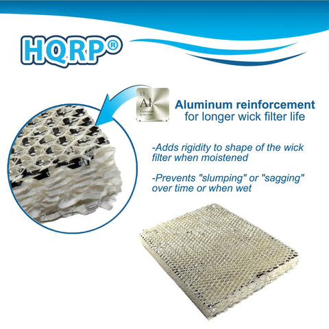 2 Pack Humidifier Water Filter Replacement For Bryant Carrier P110 4545 Fits HUMCCWBP HUMBBWBP HUMCRWBP Series Aluminum Mesh