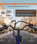 Three Wheel Electric Tricycle for Adults With Removable 48V 13Ah Battery, UL 2849 and UL 2272 Certified, Assembly Required, Comfortable City Cruiser for Shopping and Commuting, Safe Stable Ride and Easy Maneuverability. Handlebar controls