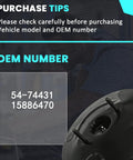 OEM number details for High Performance Vacuum Power Brake Booster For Chevy Silverado 1500 And Silverado Classic Trucks 2007 Through 2011.