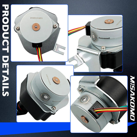 0G6453 Stepper Motor Assembly, metal body, wiring harness detail for GTH990 HSB Generac Guardian 990 992 999 Generators