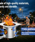 Auger Motor And Grill Induction Fan Kit With Fire Burn Pot And Hot Rod Ignitor For Pellet Grills Replacement Parts Fits Pit Boss And Traeger Grills Includes Mounting Screws And Simple Install Guide For Easy Diy Replacement with fire burn pot illustration