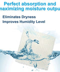 2 Pack Wick Filter Replacement For Essick Air AIRCARE Bemis 1043 with water splash illustrating moisture absorption