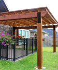 Lock Down Your Build With This Heavy-Duty 4 Pack Of 15.7 In X 5 In Straight Steel Mending Plates for securing pergola posts.