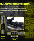 Black Steel Adjustment Screws For Nylon 66 And Nylon 77 Rifle Models Durable Replacement Hardware 2 Pack Set Precision Fit For Easy Install Built Tough For DIY Gunsmithing Upgrades. OEM-style dimensions, #6-48, 1.2 in