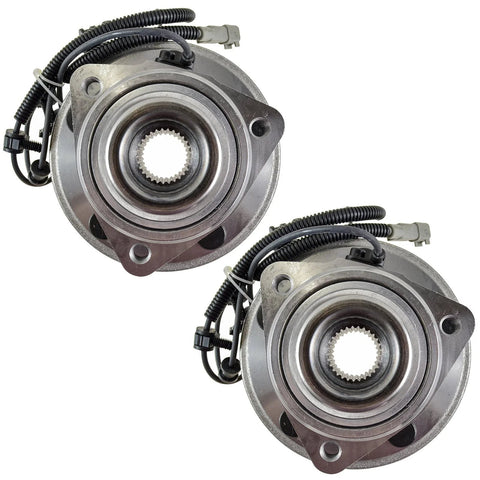 Front Left And Right Wheel Bearing And Hub Assembly Set For 2005 2010 Jeep Grand Cherokee And 2006 2010 Commander shown