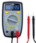 500 Volt Digital Multimeter With Backlit LCD Display For AC And DC Voltage, DC Current, Resistance, Diodes And Continuity