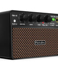 Side view of Compact 10W Guitar Amp With Clean And Drive Channel USB C Rechargeable Wireless Portable Practice Amp