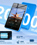 Jam Packed 80GB MP3 Player With Bluetooth And WiFi, 4.0 Inch Screen showcasing music app with 2000mAh battery capabilities.