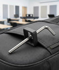 Kisang 4 Piece Hex Wrench Kit with Socket Sleeve on black keyboard stand bag, alloy steel