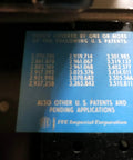 Type K Six Hundred Air Circuit Breaker With Rms Nine Microversa Tripping Unit For Four Eighty Vac Panels Plug And Play Setup patent information plate.